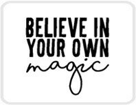 Lotsoflo Sticker Believe in your own magic