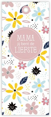 Cadeaulabel Mama jij bent de liefste