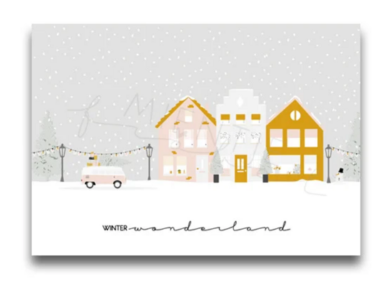 Ansichtkaart Winter wonderland