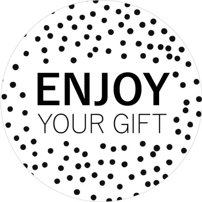 Sticker Enjoy your gift XL