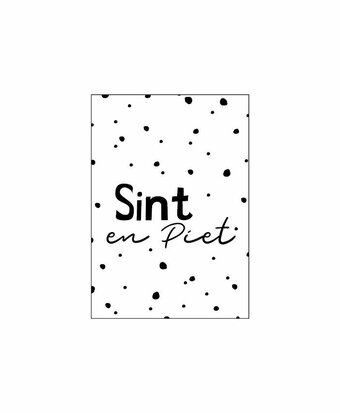 Cadeaukaart Sint en Piet