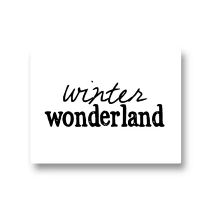 Lotsoflo Sticker Winter wonderland
