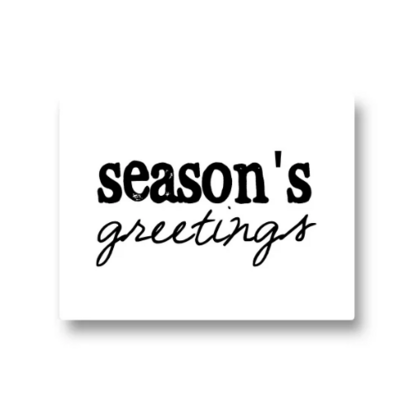 Lotsoflo Sticker Season's greetings