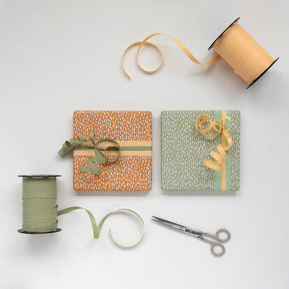 Cadeaupapier Sparkles old green - pistache