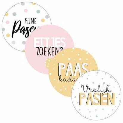 Sticker Pasen assorti