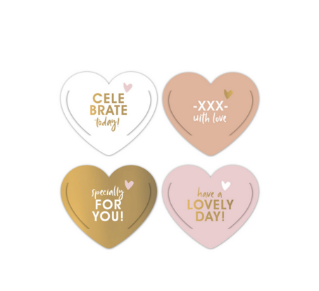 Cadeaulabels Heart mould