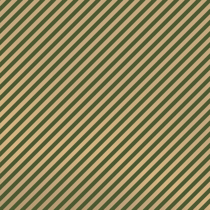 Vloeipapier Stripes - Forest Green / Gold