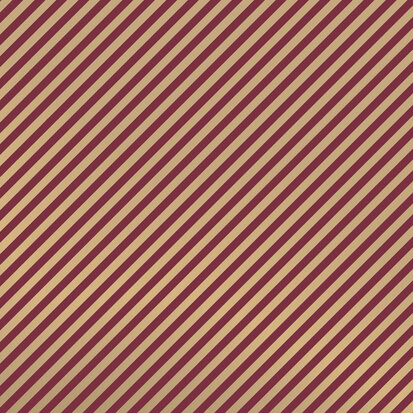 Vloeipapier Stripes - Beet Red / Gold 