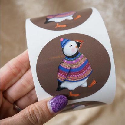 Sticker Puffin (klein)