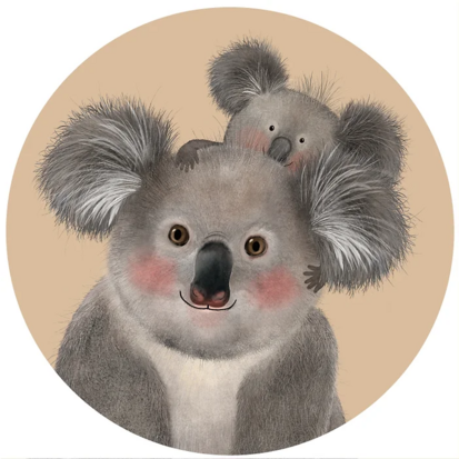 Sticker Koala's (groot)