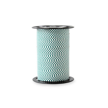 Krullint Check - Jade Blue 