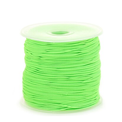 Elastic band neon green 1mm