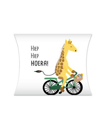 Gondeldoosje Hiep hiep hoera giraffe