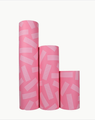 Cadeaupapier Stripes Confetti Grapefruit