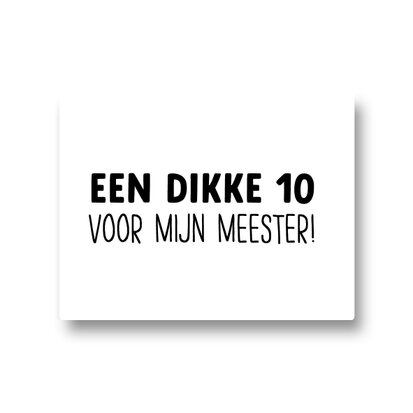 Lotsoflo Een dikke 10 voor mijn meester!