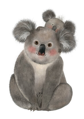 Wenskaart Koala's