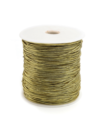 Elastic band gold 1mm