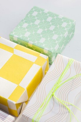 Cadeaupapier Get Lucky Green