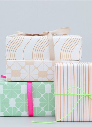 Cadeaupapier Get Lucky Green