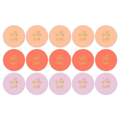 Sticker Text Fall '24 With love