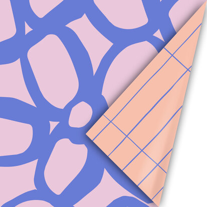 Cadeaupapier Bold Flowers – Color Clash