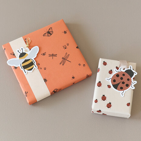 Cadeaulabel Ladybug