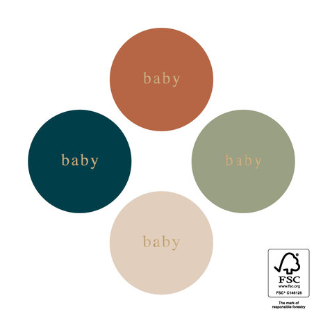 Stickers Multi baby gold - autumn