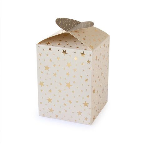 Geschenkdoos - Large - Stars - Beige