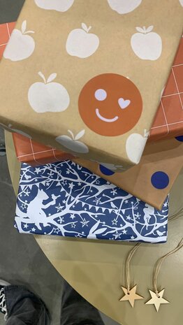 Cadeaupapier Fairy tales blue