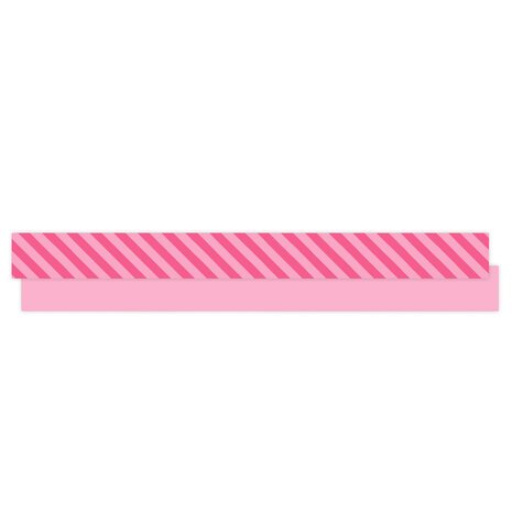 Krullint Stripes Duo - Pink