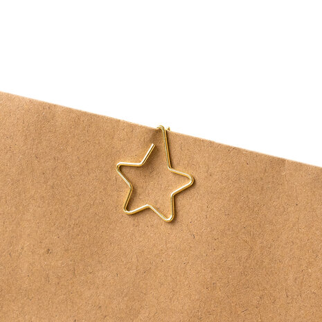 Clips - Star - Gold Small 