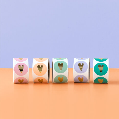 Sticker Heart - Lavender
