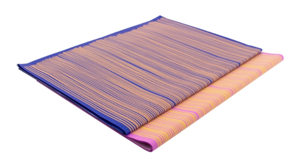 Vloeipapier Small Stripes Purple/Yellow