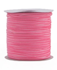 Velvet ribbon sugar pink