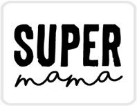 Sticker Super mama