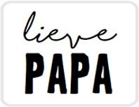 Sticker Lieve papa