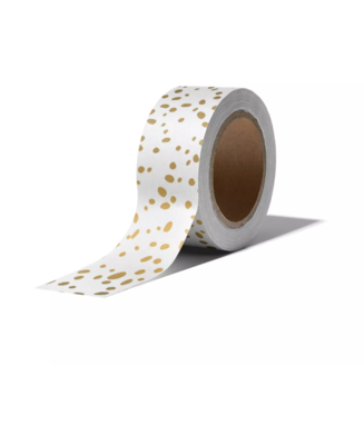 Masking tape New flow goud/wit