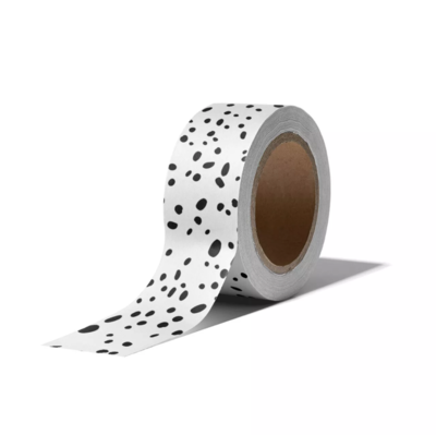 Masking tape New flow zwart/wit