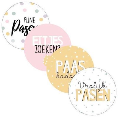 Sticker Pasen assorti