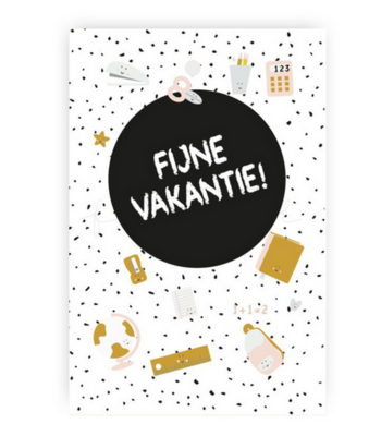 Cadeaukaartje Fijne vakantie