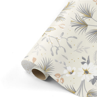Cadeaupapier Vintage Christmas natural