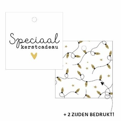 Cadeaulabel Speciaal kerstcadeau