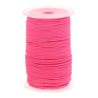 Elastic band neon pink 2mm