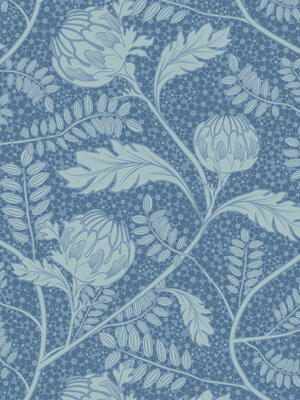 Cadeaupapier Salon des Fleurs Blue