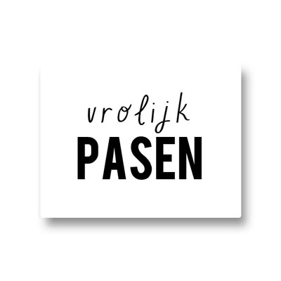 Lotsoflo Sticker vrolijk pasen