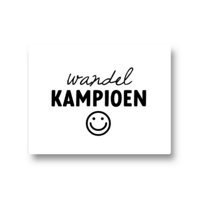 Lotsoflo Wandel kampioen (smile)
