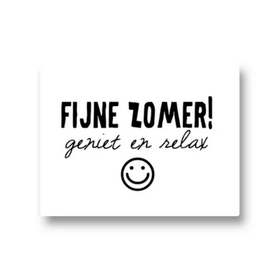 Lotsoflo Fijne zomer! Geniet en relax (smile)