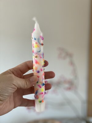 Kaars confetti