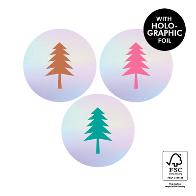 Stickers Multi - Tree Holographic