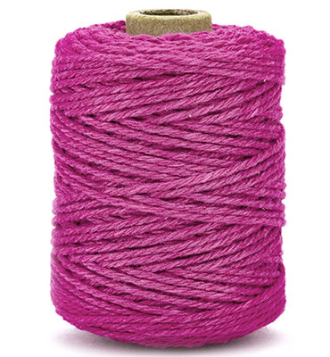 Cotton cord Pink roll